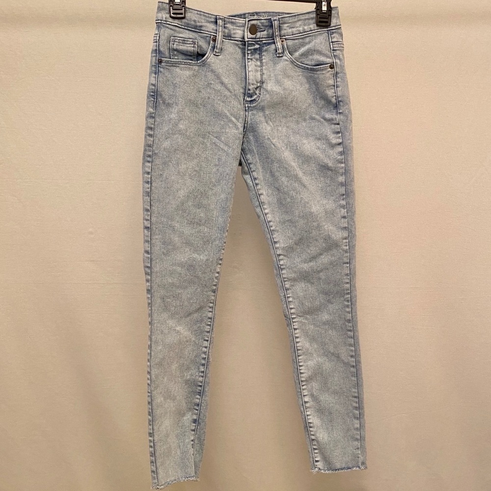 UNIVERSAL THREAD High Rise Skinny Raw Hem Jeans - Picture 2 of 7